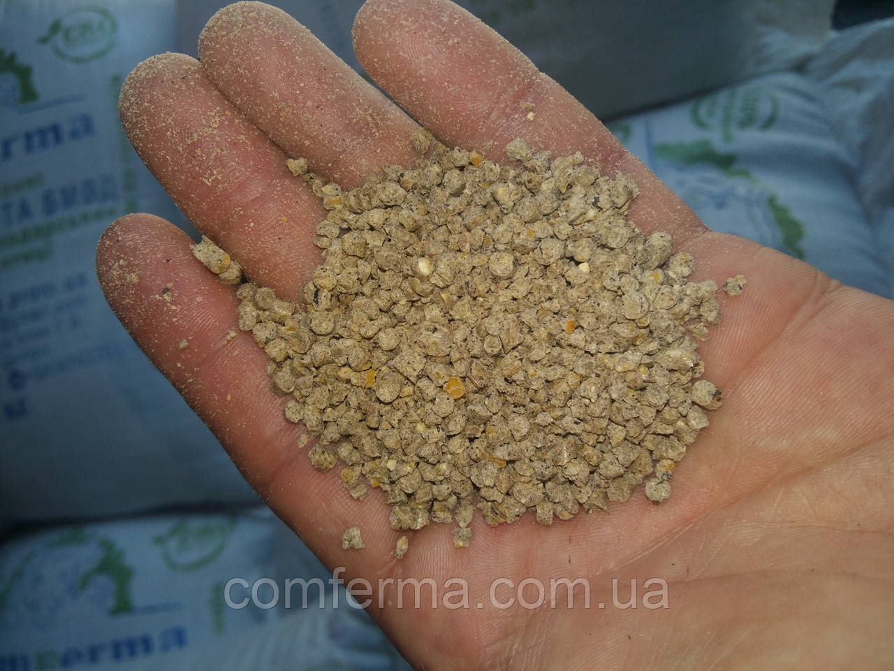 Комбікорм "Стартовий" для курчат бройлерів від 1 до 14 днів від ТМ "ComFerma"