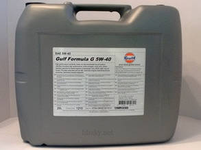 Моторне масло GULF FORMULA G 5W-40 20L