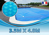 Солярна плівка для басейну 3,50 м. х 4,00 м., 500 мікрон