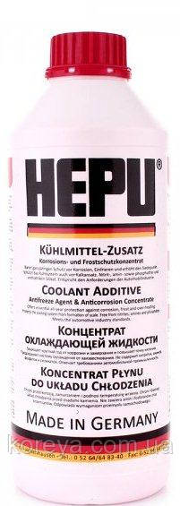 Антифриз HEPU G12 червоний концентрат P999-G12 1.5 л