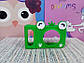 Чохол на дитячий фотоапарат зелена жаба, фото 3