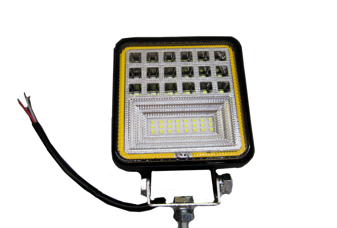 LED-фара 126-30W Біле світло + жовтий габарит