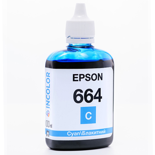 Фарба для Epson 664 Cyan 1х100 мл. 