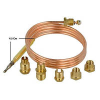 Термопара (газконтроль) 600mm. для газових плит і шаф (з набором насадок) 44TC482