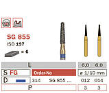 SG855/014 SFC - Swiss Goldies Diaswiss бор алмазний для турбіни (Діасвіс) Швейцарія цін/кат 3, фото 3