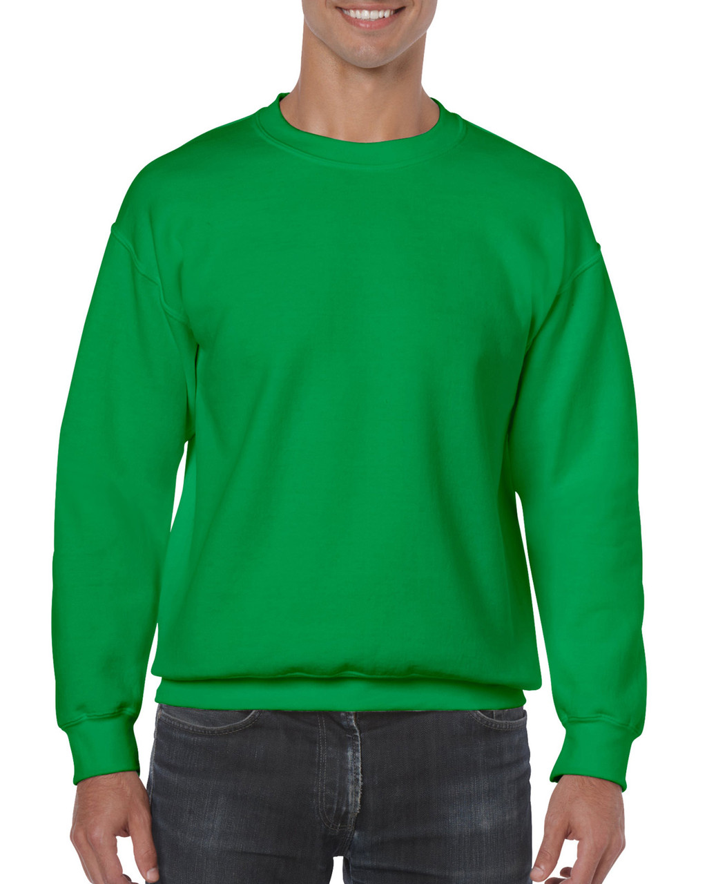 Реглан Heavy Blend, зеленый, GILDAN, размеры от S до 2XL - фото 1 - id-p1041840489