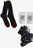 Eco-obogrev SOCKS 2-HB 3600 мАч термо-шкарпетки з підігрівом на акумуляторах бавовняні 3.7 V DC, фото 2