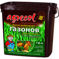 Agrecol/Агрекол, 10 кг осеннее фосфорно-калийное удобрение для газонов