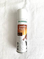Фарба-новець кольору для виробів із гладкої шкіри Salamander 250 мл світло-коричневий