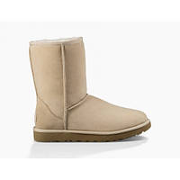 Женские Угги Classic II Short Sand/Женские Угги Песочного цвета короткие UGG Australia