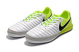 Футзалки Nike Tiempo Lunar Legend VII Pro IC white/green, фото 2