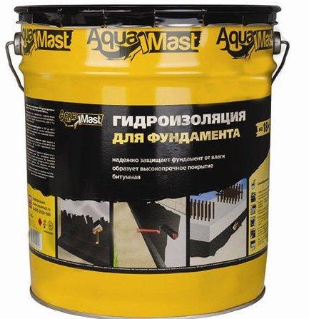 Мастика бітумна AquaMast 18 кг.