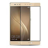 Защитное стекло Full Cover Huawei P9, Gold