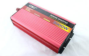 Перетворювач, інвертор UKC AR - AC/DC, 12/220v, 3000W, фото 3