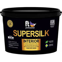 Латексная краска для стен и потолков FT Professional Supersilk Interior 10 л