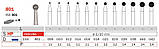 HP801/029 бори стоматологічні алмазні для прямого наконечника Diaswiss (Диасвисс) ISO 806 104 001 524 029, фото 2