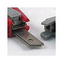 Ніж канцелярський 9 мм Axent 6701-A + 2 запасні леза, фото 4