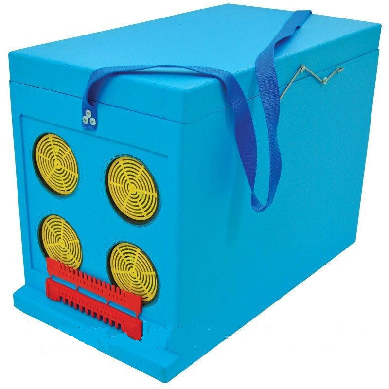 Ящик Дадан для транспортування бджіл 6-рамковий, фарбований