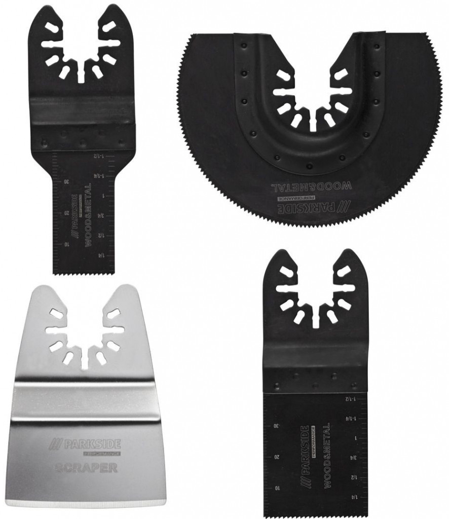 Набір насадок для реноватора Parkside Німеччина