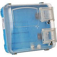 Щиток пластиковий КДЕ-3 під 3ф. лічильник ДІМБОР ПРОЗРАЧНИЙ 4693