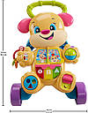 Ходунки штовхачі Цуценя Рожеве Fisher Price Laugh Learn Walker FHY95, фото 3