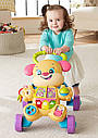 Ходунки штовхачі Цуценя Рожеве Fisher Price Laugh Learn Walker FHY95, фото 7