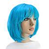 Перука каре блакитний, фото 2