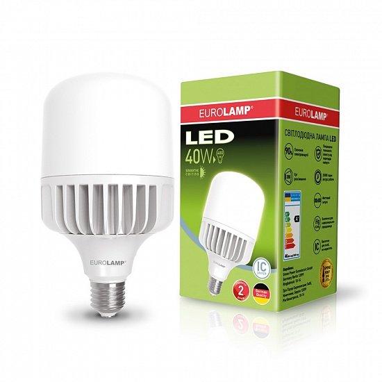 Світлодіодна EUROLAMP LED Лампа високопотужна 40 W E27 6500 K