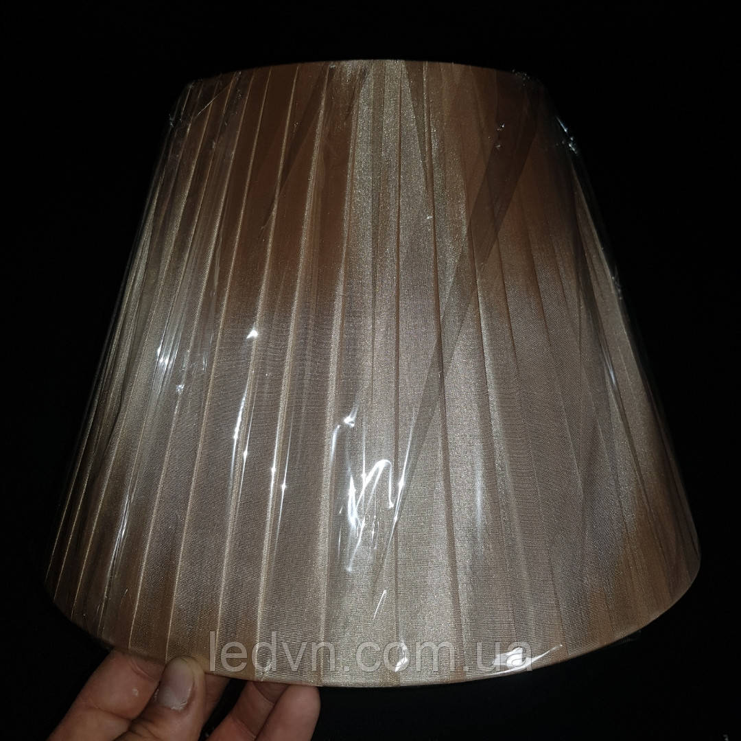 Тканевый абажур 33см к напольному торшеру под широкий цоколь Е27 ...