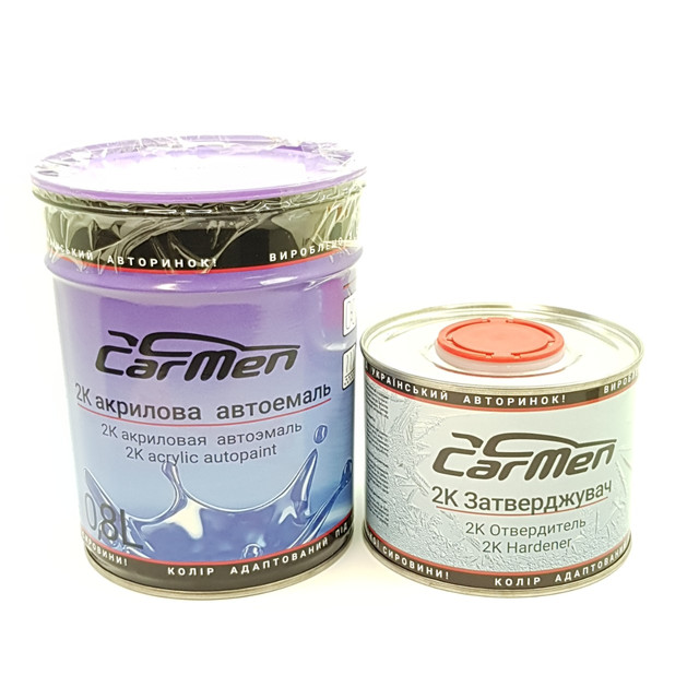 Авто фарба (автоемаль) акрилова CarMen Екстра Охра Авто фарба (автоемаль) акрилова CarMen Екстра Охра