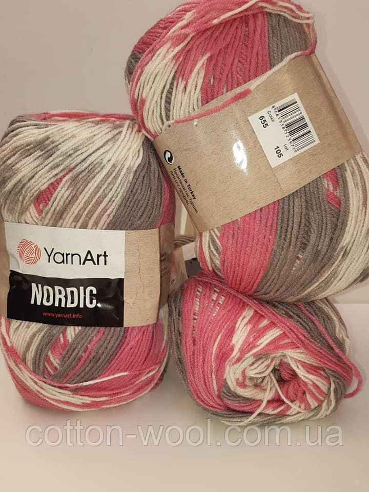 Nordic (Нордік) 20% - вовна, 80% -  акріл 655