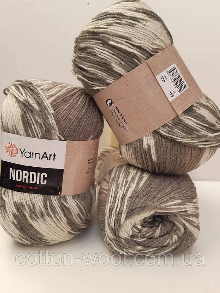 Nordic (Нордік) 20% - вовна, 80% -  акріл 659