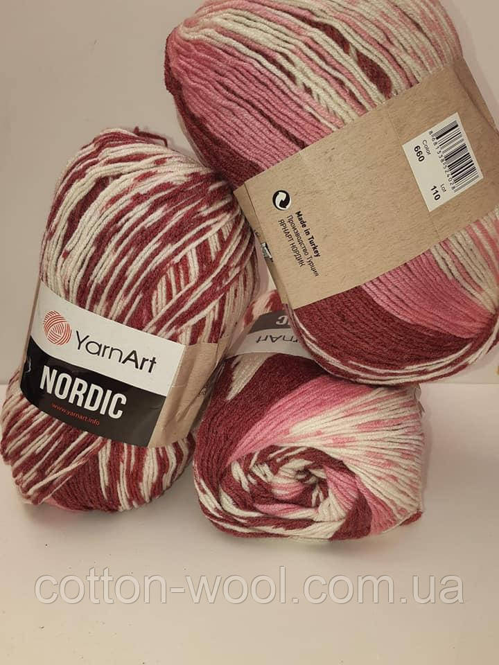 Nordic (Нордік) 20% - вовна, 80% -  акріл 660