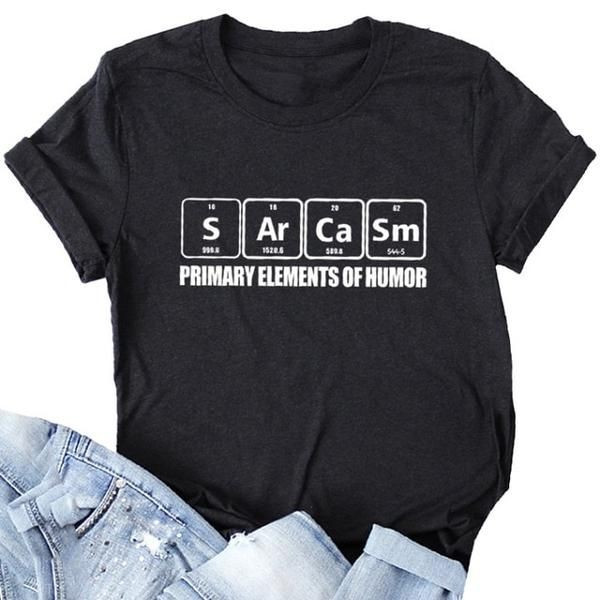 Футболка з принтом «Sarcasm»