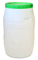 Бидон пищевой Украина белый пластиковый 30 л (66-721)