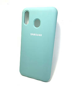 Чохол для Samsung M20, M205 накладка на бампер протиударний Silicone Cover