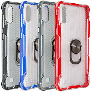 Чохол з кільцем 2в1 протиударний Huawei P Smart Z (4 кольори)