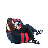 Крісло мішок Ферарі , безкаркасне крісло груша , м'який пуф, безкаркасні меблі, меблі Лофт, фото 7