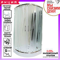 Душевая кабина 90х90 см AquaStream Pattern 99 L №4 профиль хром