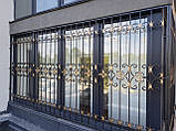 Решітки на вікна ковані АРТ КР No- 63, фото 3