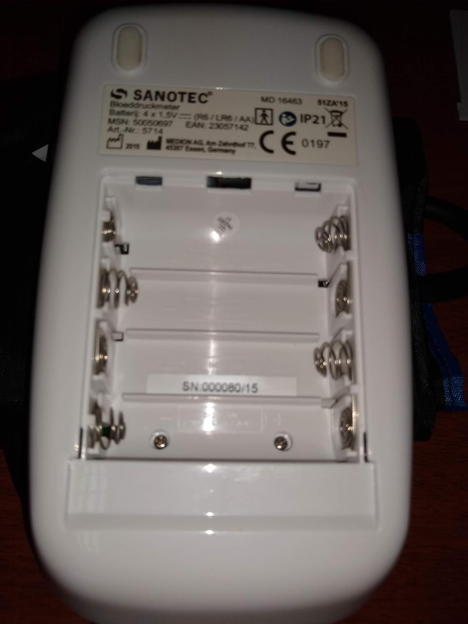 Тонометр манжетный Sanotec MD 16463 - фото 6 - id-p303128433