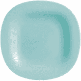 Luminarc Carine Licht Turquoise тарілка десертна квадратна 19 см