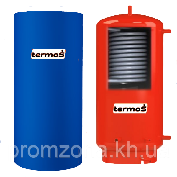 Буферная емкость TERMO-S TA-500L с теплообменником - фото 1 - id-p1042247634