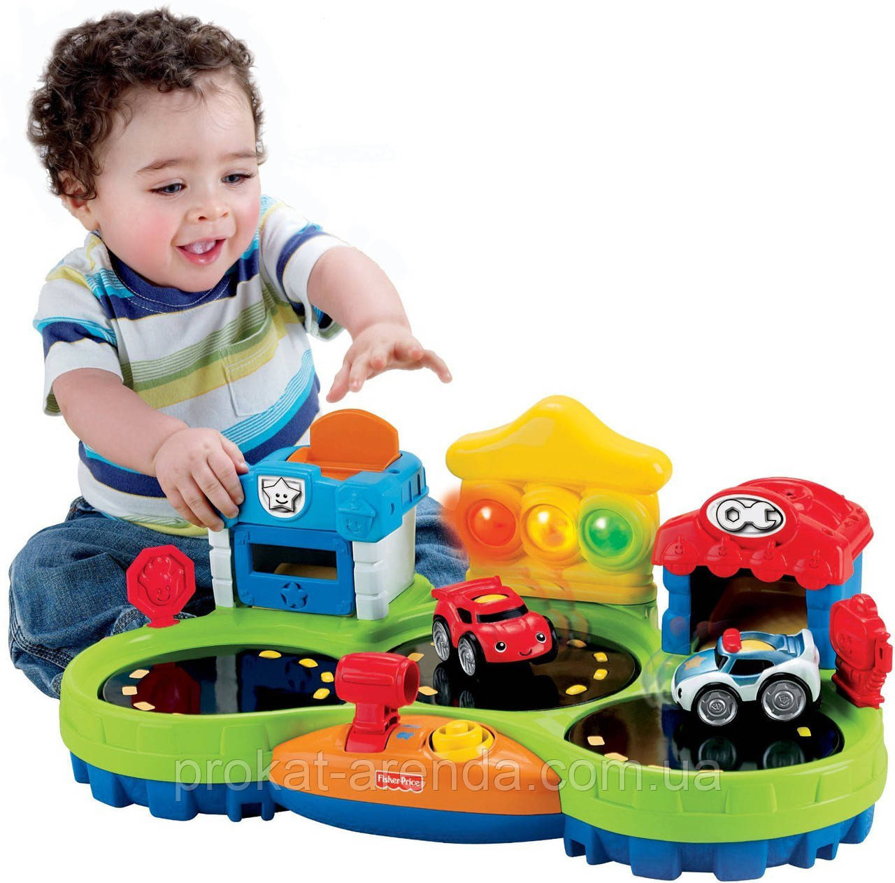 Розвиваюча іграшка Fisher Price "Гонки в місті"