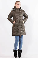 Стёганная демисезонная женская куртка с 48 по 76 размер