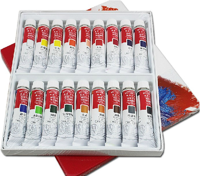 Набір професійних олійних фарб Winsor & Newton 18 кольорів
