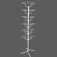 Стойка вертушка под шапки 42 места РОМАШКА