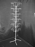 Стійка вертушка під шапки 42 місця РОМАШКА, фото 2