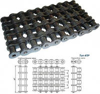 Цепь приводная роликовая 4ПР-19,05-128 (12А-4)