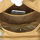 🔥 Поясна сумка "Y109" (олива) бананка, поясна сумка, тактична сумка, фото 8
